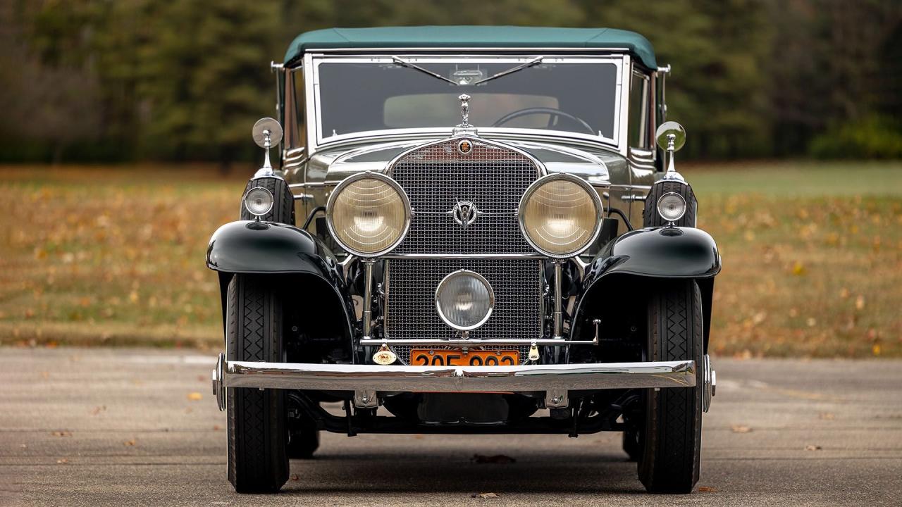 1931 Cadillac Series 355A V-8 Fleetwood Convertible Coupe