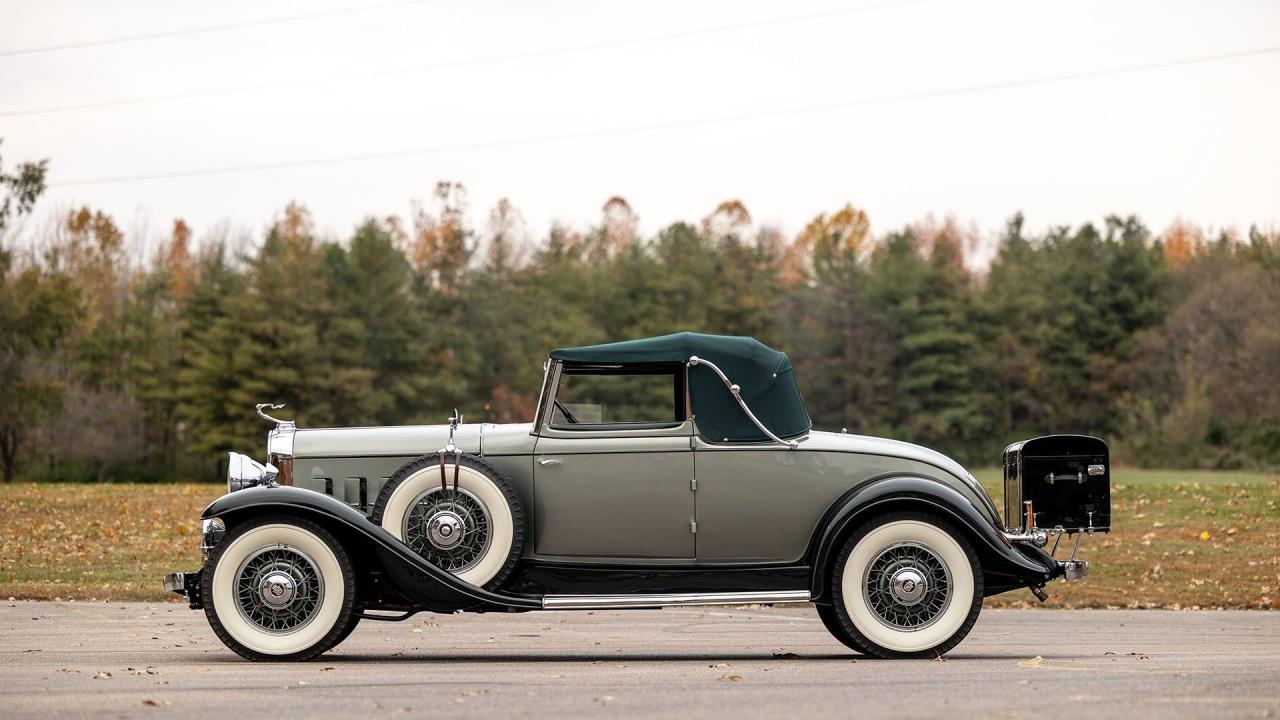 1931 Cadillac Series 355A V-8 Fleetwood Convertible Coupe