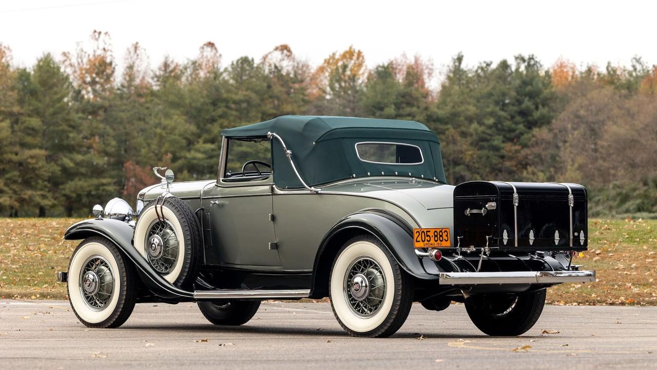 1931 Cadillac Series 355A V-8 Fleetwood Convertible Coupe