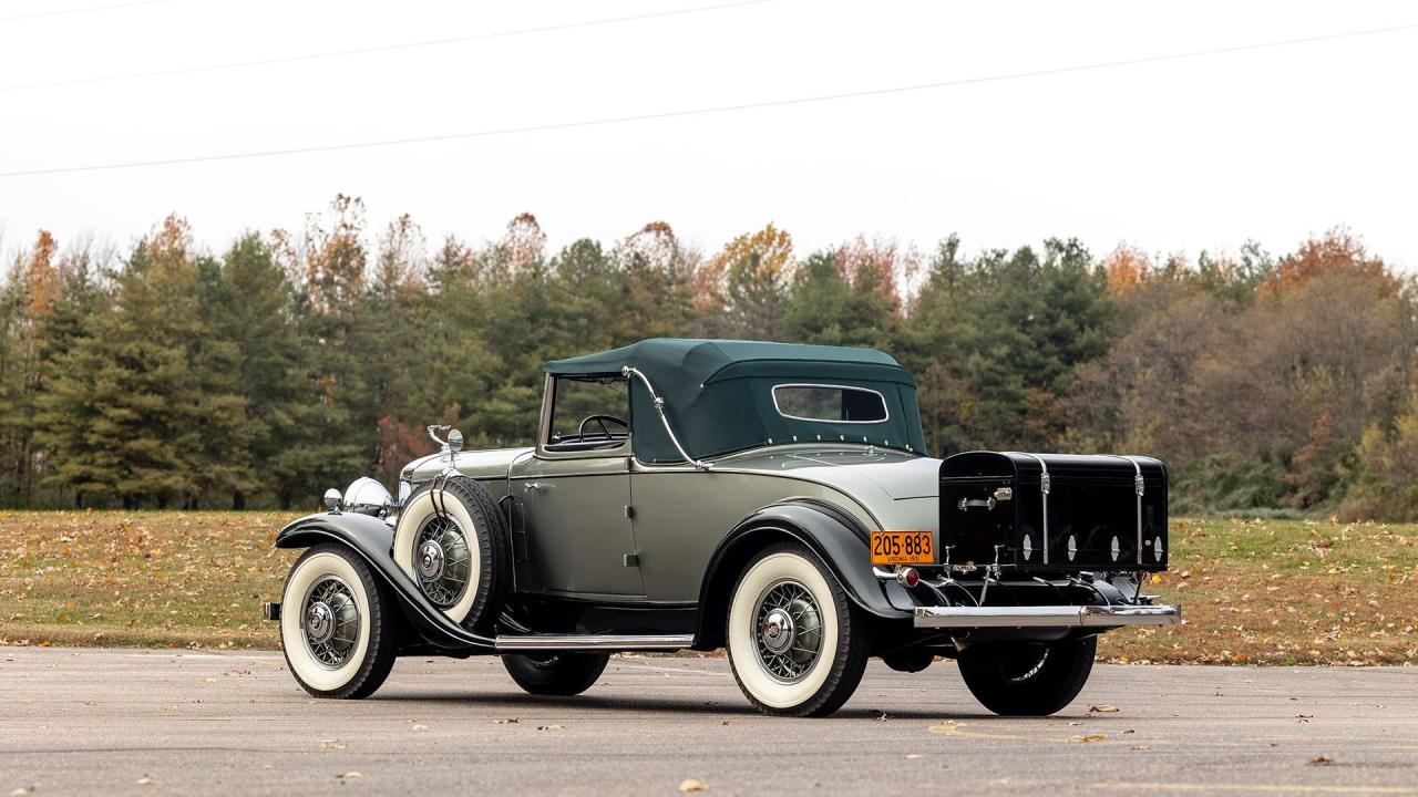 1931 Cadillac Series 355A V-8 Fleetwood Convertible Coupe