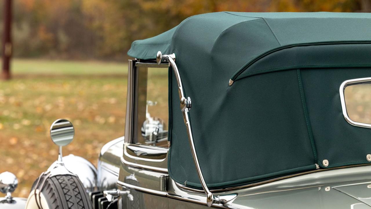 1931 Cadillac Series 355A V-8 Fleetwood Convertible Coupe