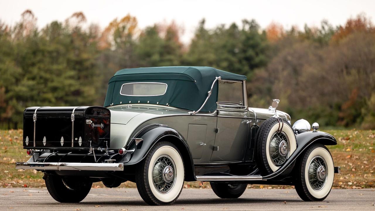 1931 Cadillac Series 355A V-8 Fleetwood Convertible Coupe