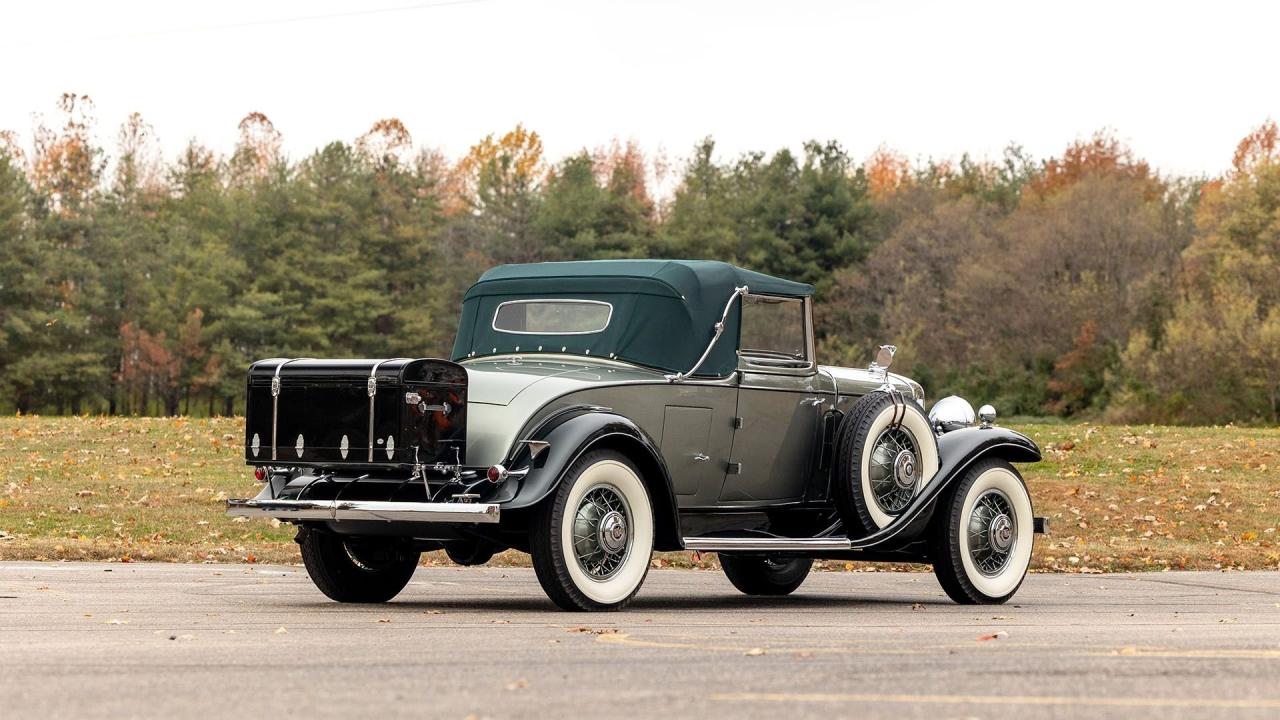 1931 Cadillac Series 355A V-8 Fleetwood Convertible Coupe