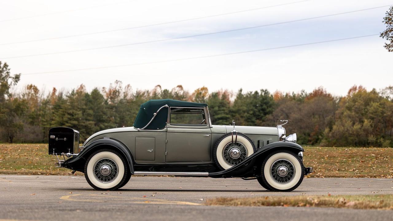 1931 Cadillac Series 355A V-8 Fleetwood Convertible Coupe