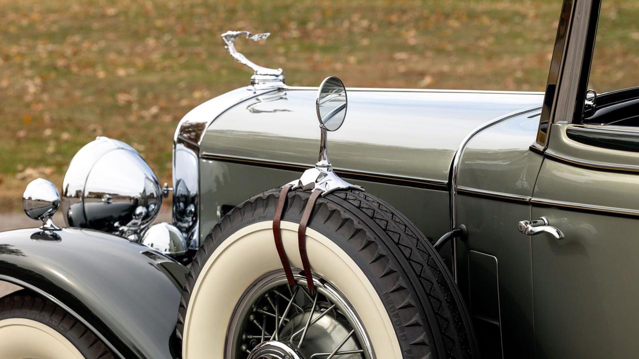 1931 Cadillac Series 355A V-8 Fleetwood Convertible Coupe