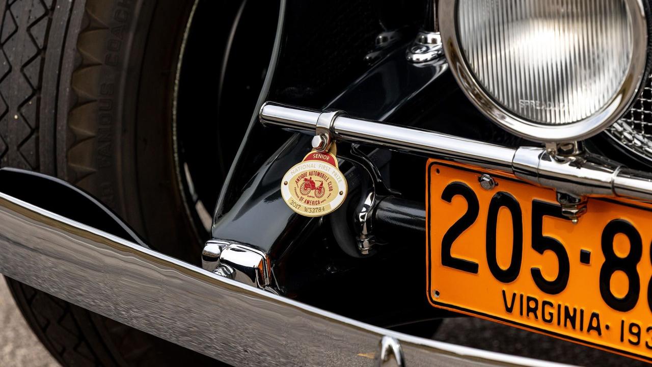 1931 Cadillac Series 355A V-8 Fleetwood Convertible Coupe