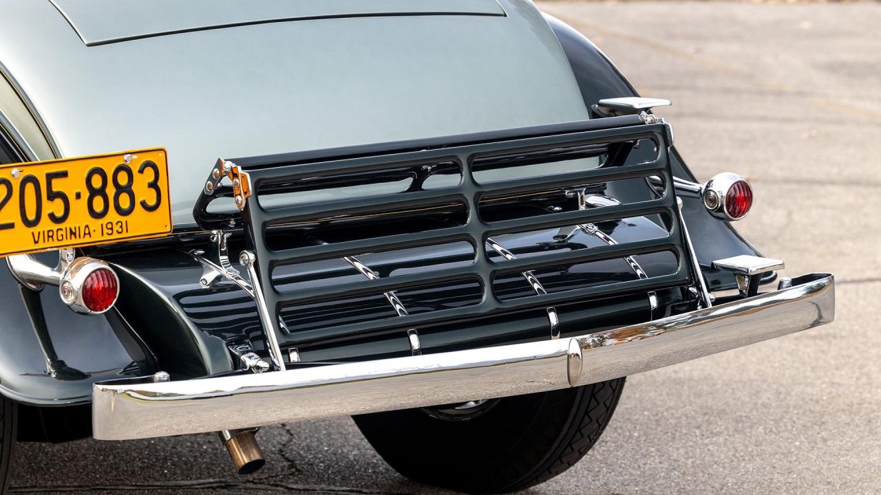 1931 Cadillac Series 355A V-8 Fleetwood Convertible Coupe