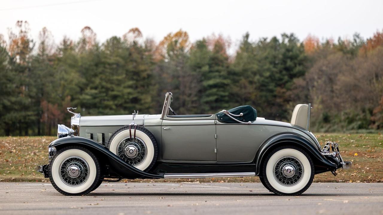 1931 Cadillac Series 355A V-8 Fleetwood Convertible Coupe