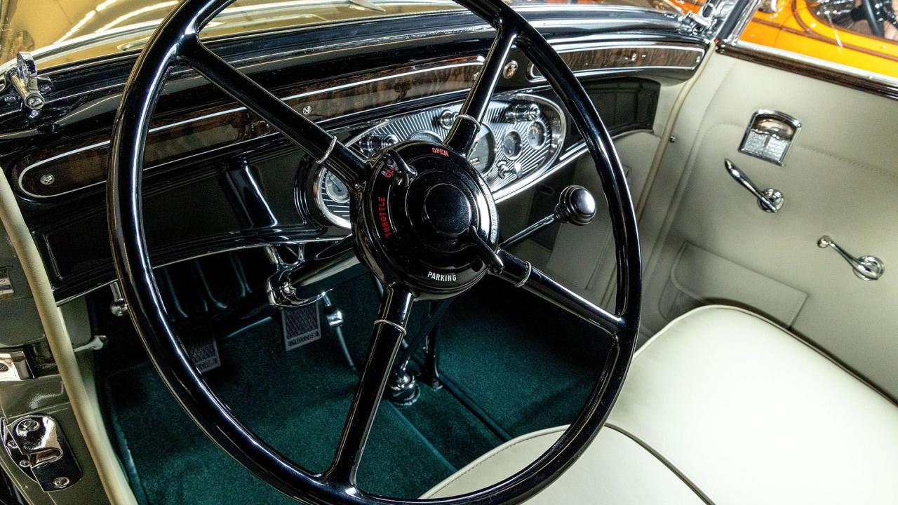 1931 Cadillac Series 355A V-8 Fleetwood Convertible Coupe