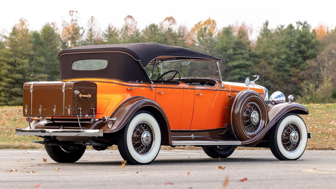 1931 Cadillac Series 370A V-12 Fleetwood Five-Passenger Phaeton