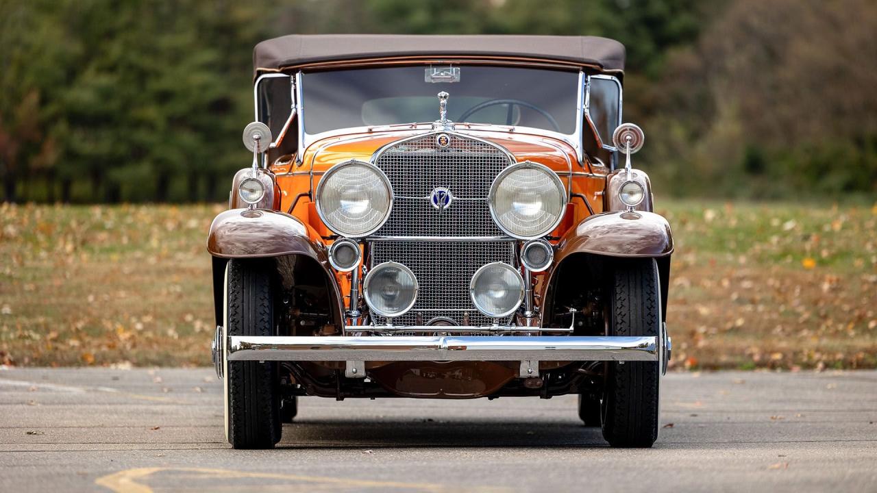 1931 Cadillac Series 370A V-12 Fleetwood Five-Passenger Phaeton