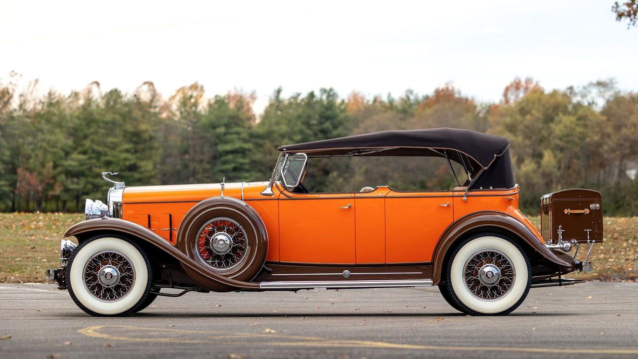 1931 Cadillac Series 370A V-12 Fleetwood Five-Passenger Phaeton