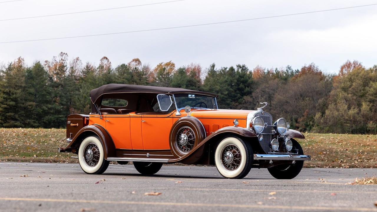 1931 Cadillac Series 370A V-12 Fleetwood Five-Passenger Phaeton