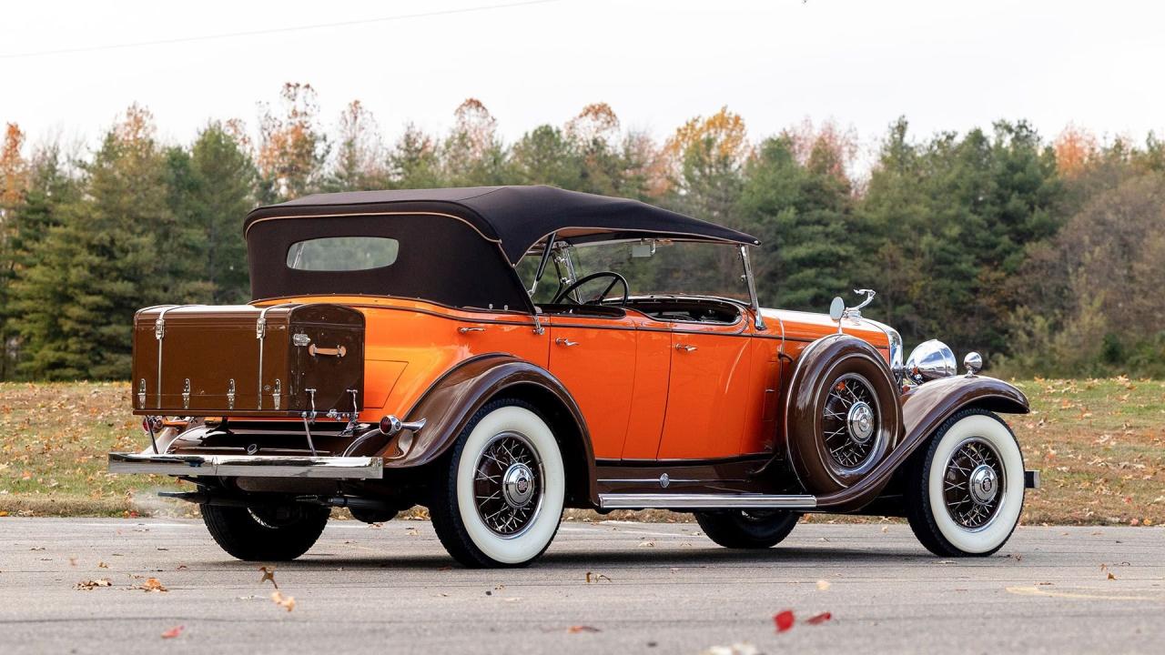 1931 Cadillac Series 370A V-12 Fleetwood Five-Passenger Phaeton