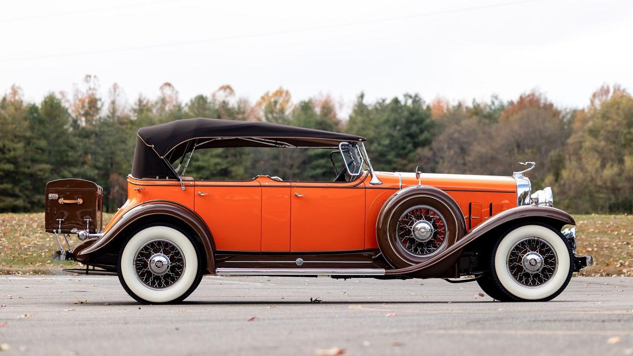 1931 Cadillac Series 370A V-12 Fleetwood Five-Passenger Phaeton