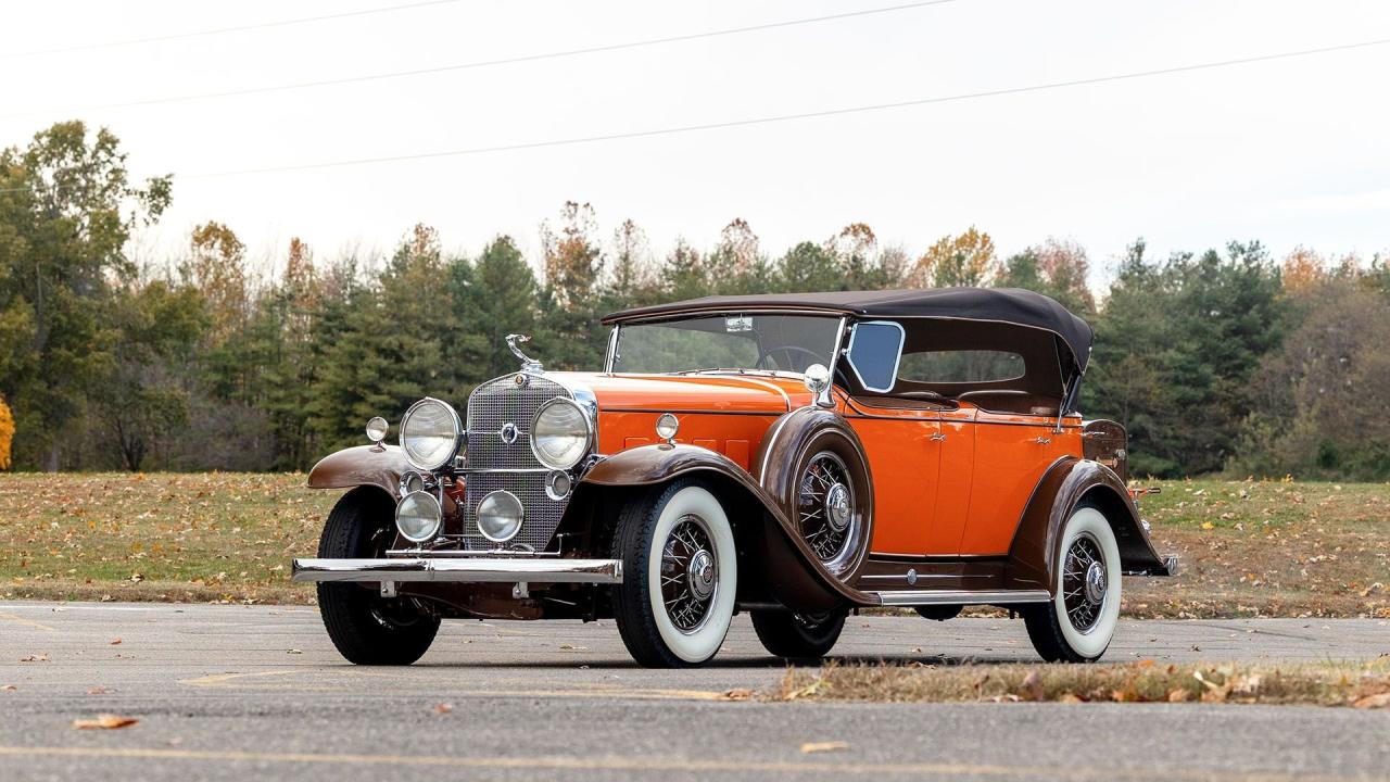 1931 Cadillac Series 370A V-12 Fleetwood Five-Passenger Phaeton