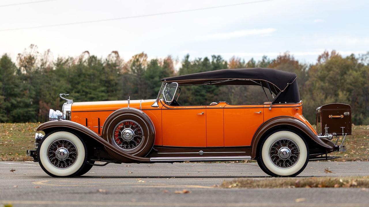 1931 Cadillac Series 370A V-12 Fleetwood Five-Passenger Phaeton