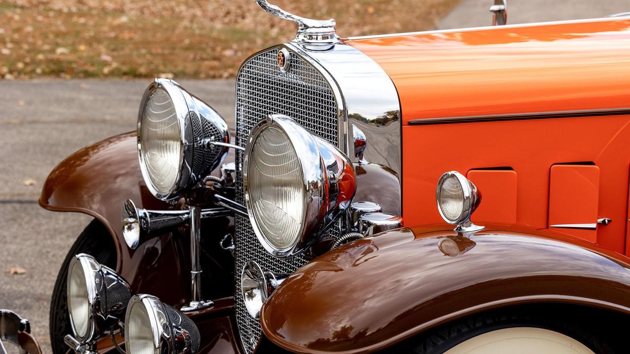 1931 Cadillac Series 370A V-12 Fleetwood Five-Passenger Phaeton