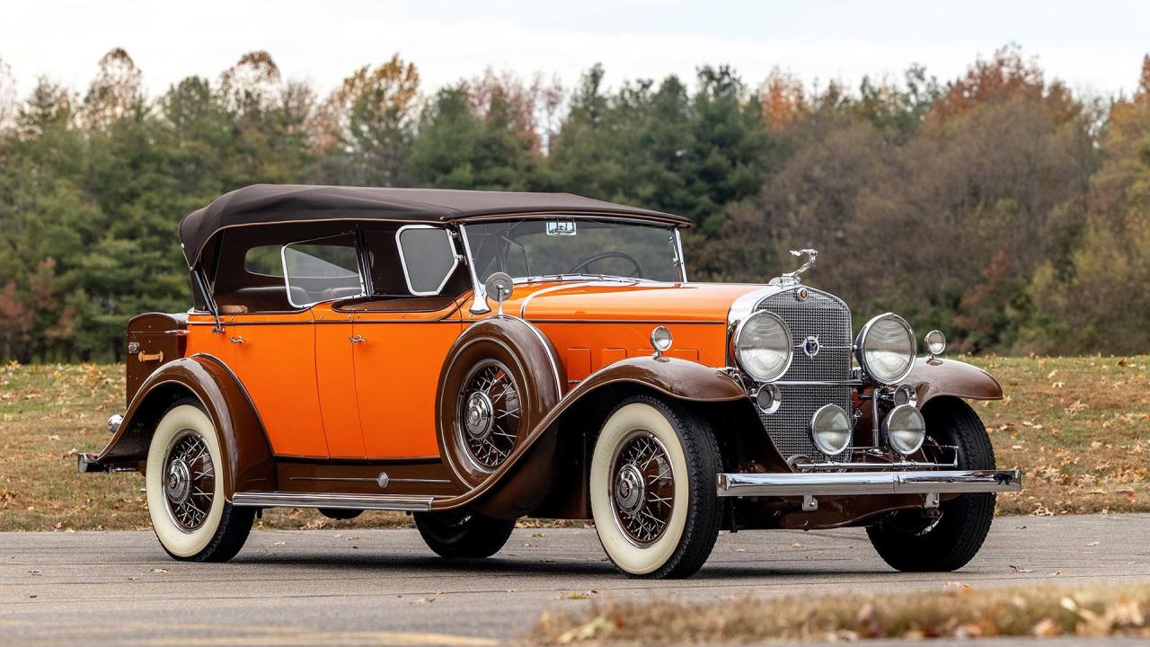 1931 Cadillac Series 370A V-12 Fleetwood Five-Passenger Phaeton