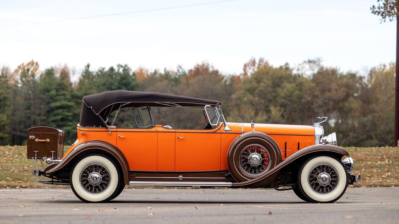 1931 Cadillac Series 370A V-12 Fleetwood Five-Passenger Phaeton