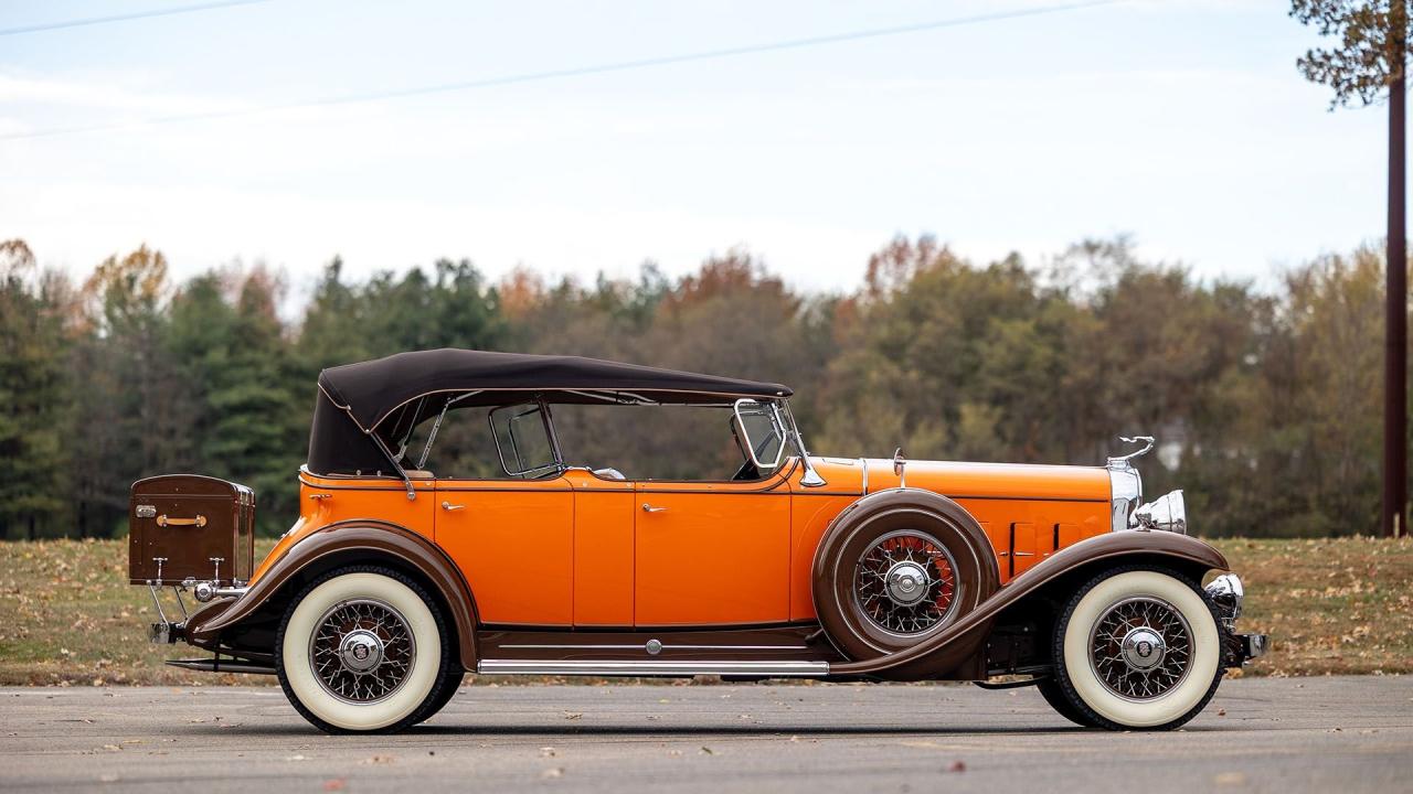 1931 Cadillac Series 370A V-12 Fleetwood Five-Passenger Phaeton