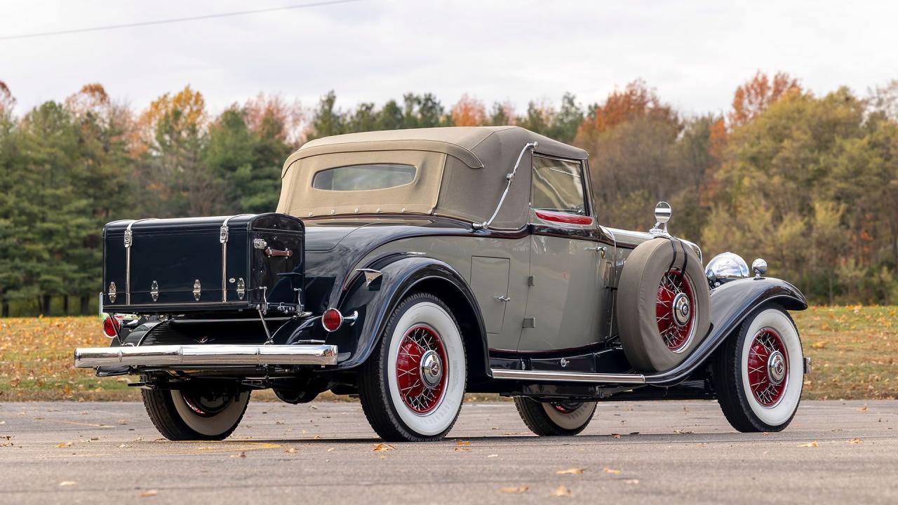 1931 Cadillac Series 452A V-16 Fleetwood Convertible Coupe