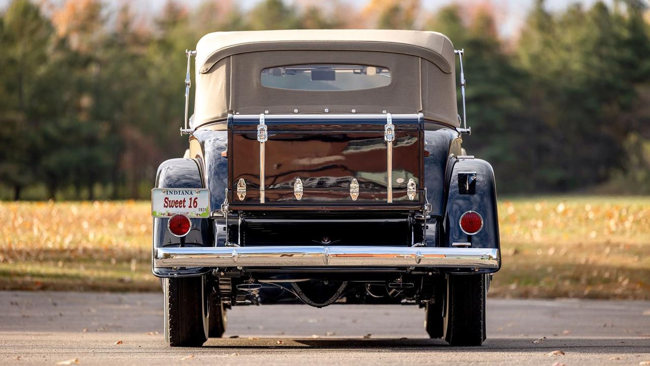 1931 Cadillac Series 452A V-16 Fleetwood Convertible Coupe