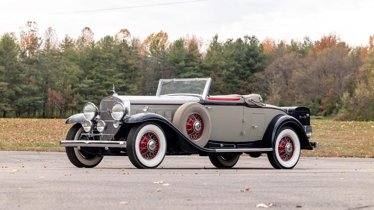 1931 Cadillac Series 452A V-16 Fleetwood Convertible Coupe