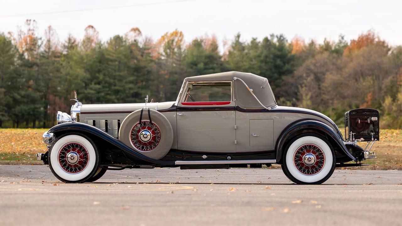 1931 Cadillac Series 452A V-16 Fleetwood Convertible Coupe