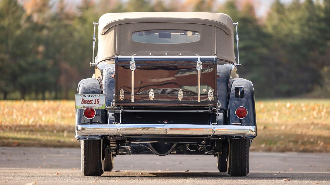 1931 Cadillac Series 452A V-16 Fleetwood Convertible Coupe
