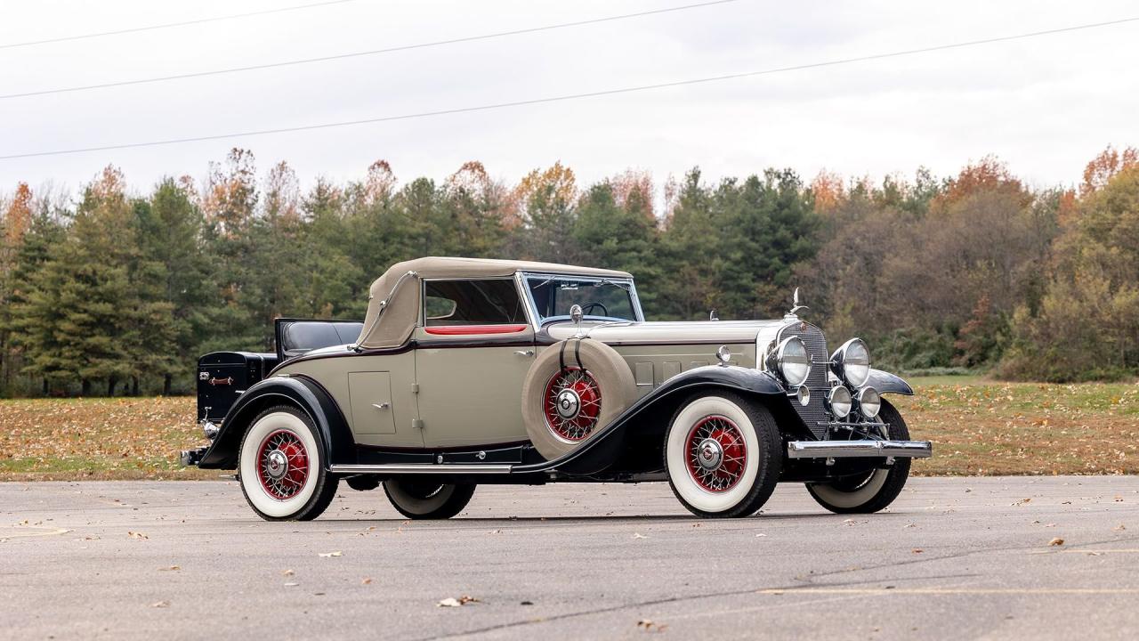 1931 Cadillac Series 452A V-16 Fleetwood Convertible Coupe