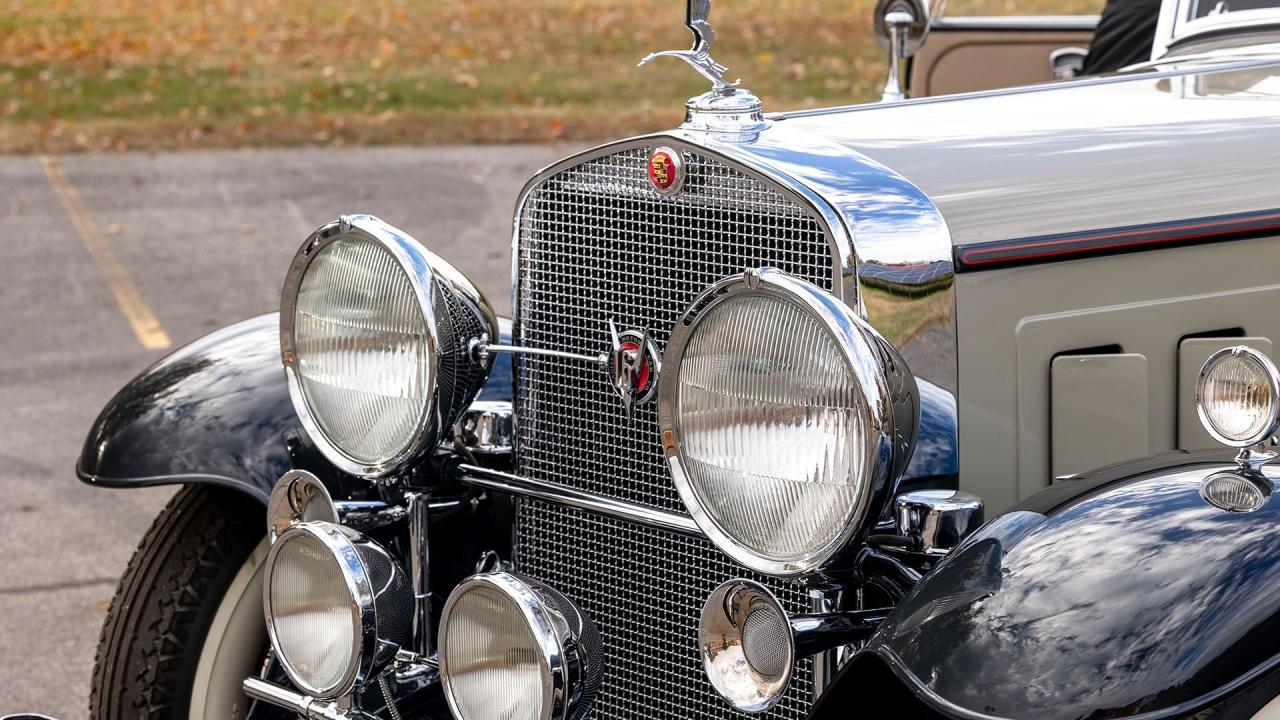 1931 Cadillac Series 452A V-16 Fleetwood Convertible Coupe