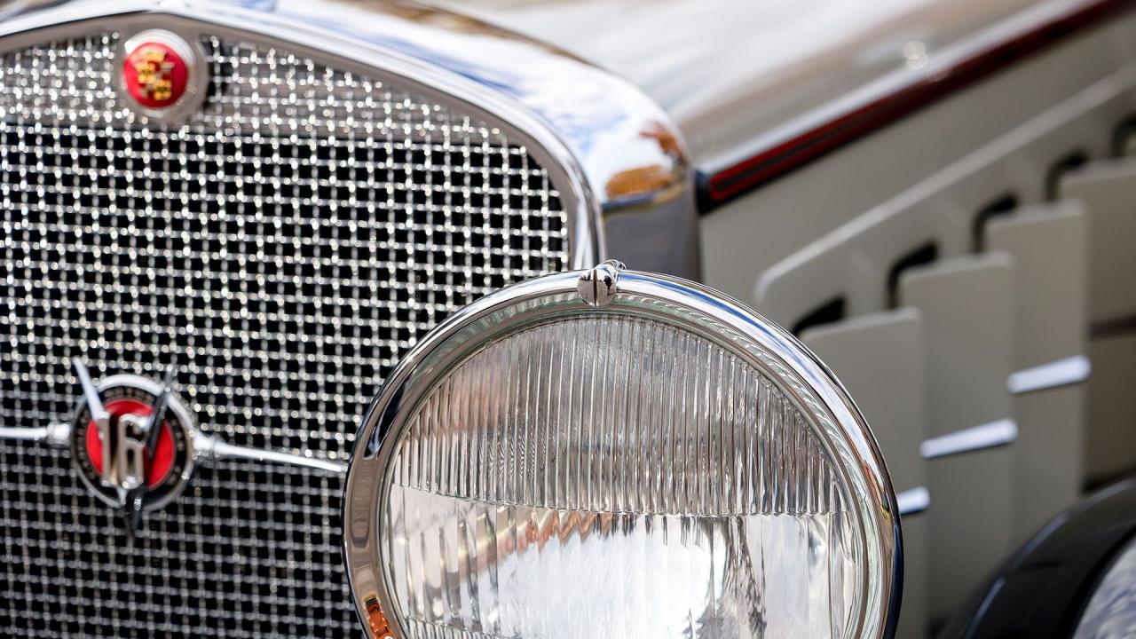 1931 Cadillac Series 452A V-16 Fleetwood Convertible Coupe