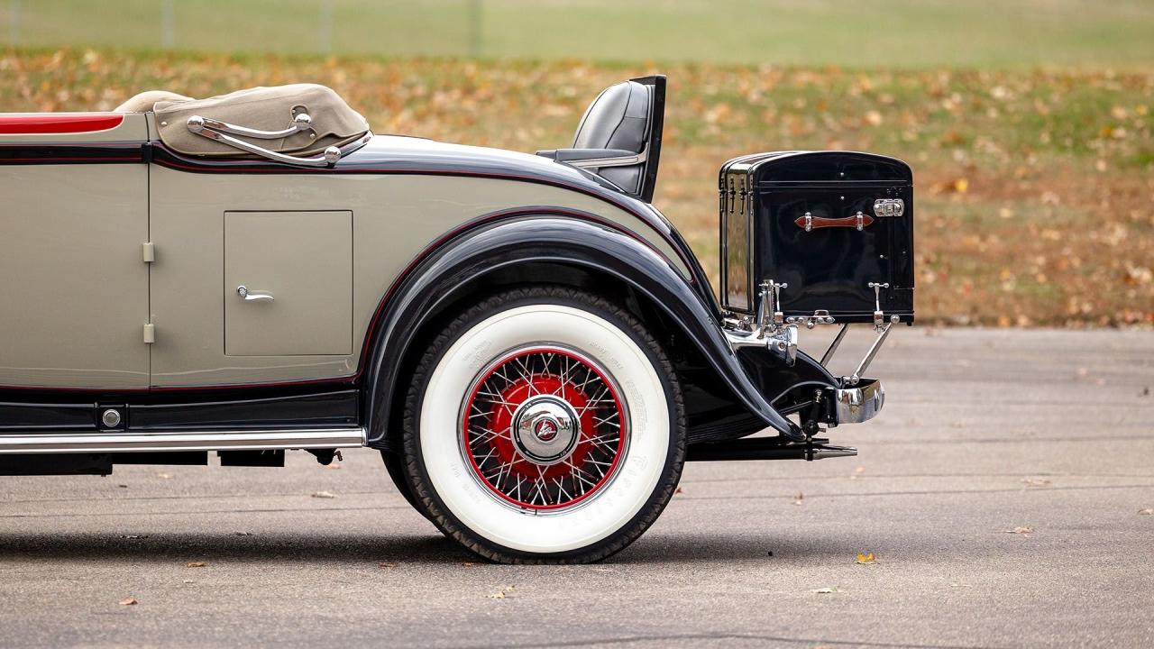 1931 Cadillac Series 452A V-16 Fleetwood Convertible Coupe