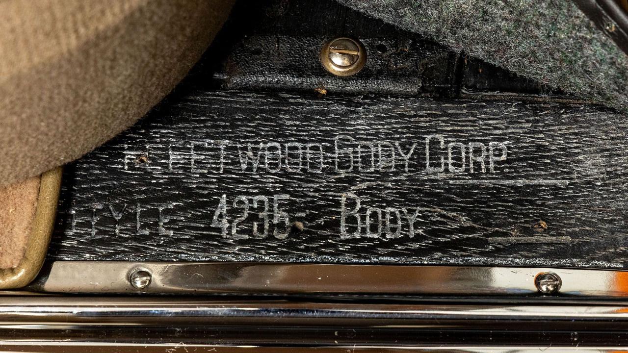 1931 Cadillac Series 452A V-16 Fleetwood Convertible Coupe