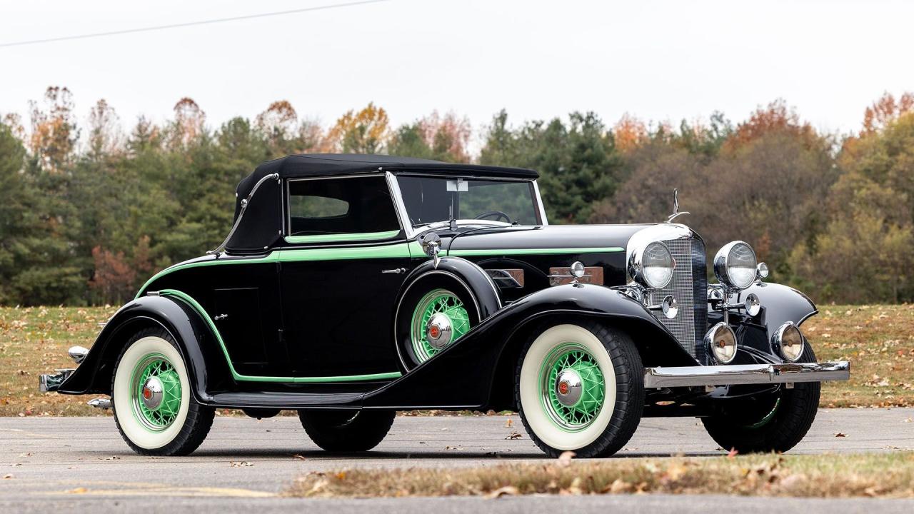 1933 LaSalle Series 345C V-8 Convertible Coupe