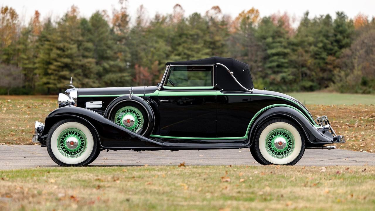1933 LaSalle Series 345C V-8 Convertible Coupe