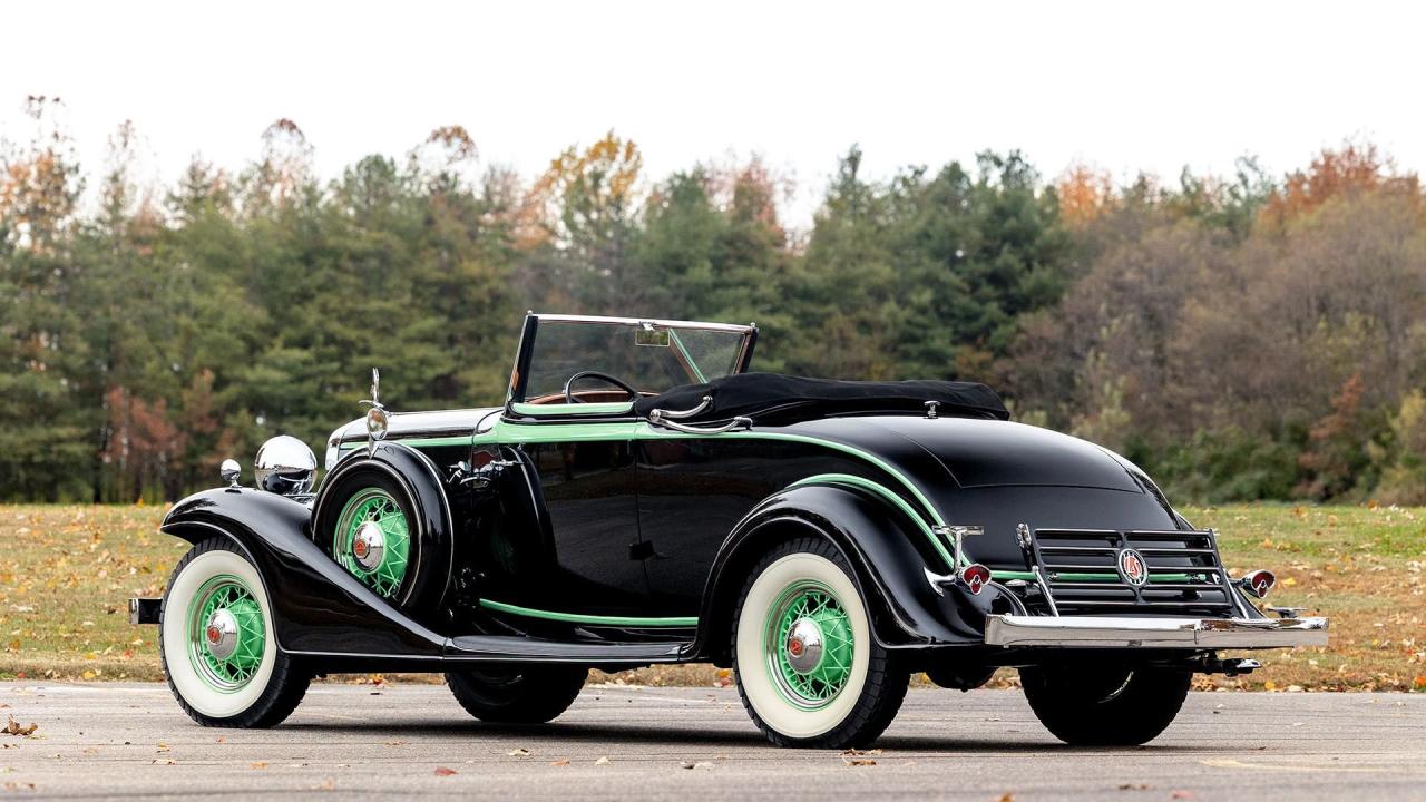 1933 LaSalle Series 345C V-8 Convertible Coupe