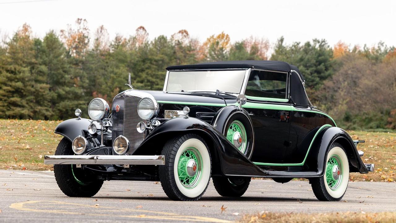 1933 LaSalle Series 345C V-8 Convertible Coupe