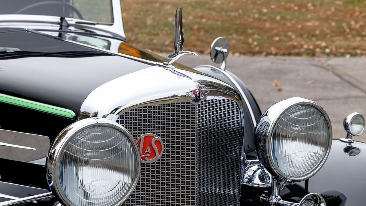 1933 LaSalle Series 345C V-8 Convertible Coupe