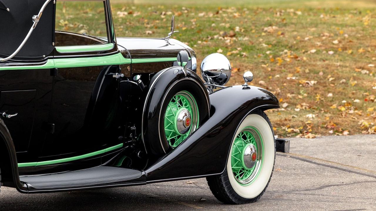 1933 LaSalle Series 345C V-8 Convertible Coupe