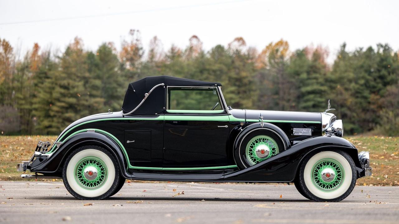 1933 LaSalle Series 345C V-8 Convertible Coupe
