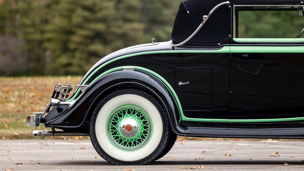 1933 LaSalle Series 345C V-8 Convertible Coupe
