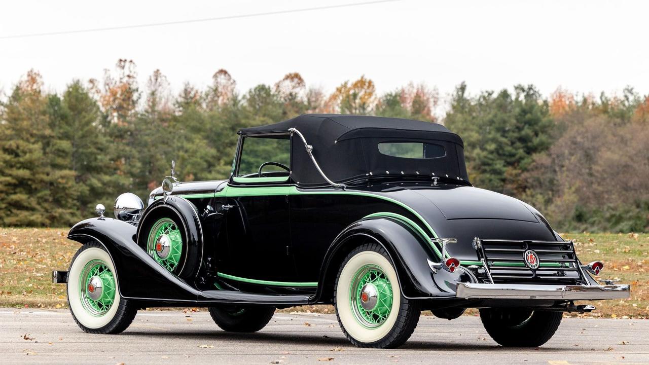 1933 LaSalle Series 345C V-8 Convertible Coupe