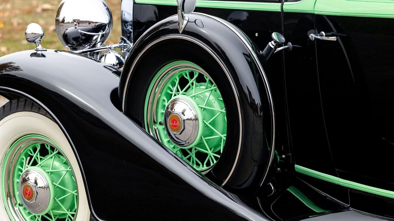 1933 LaSalle Series 345C V-8 Convertible Coupe