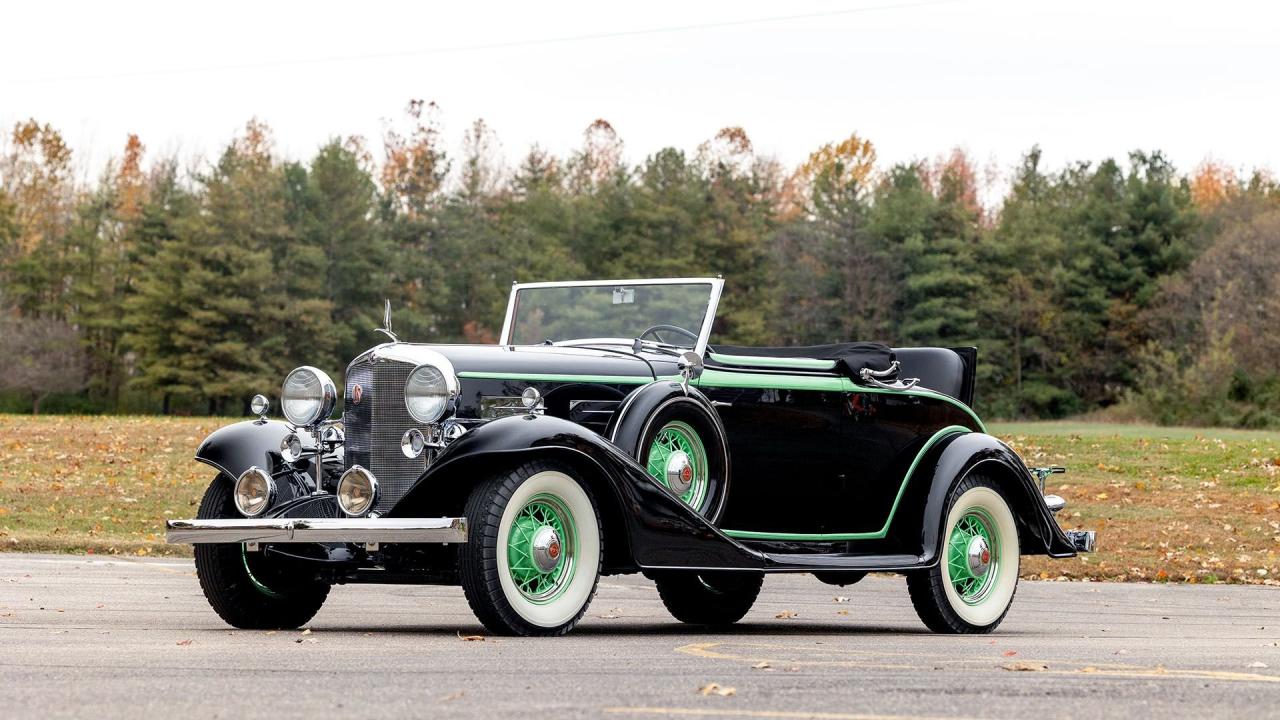 1933 LaSalle Series 345C V-8 Convertible Coupe
