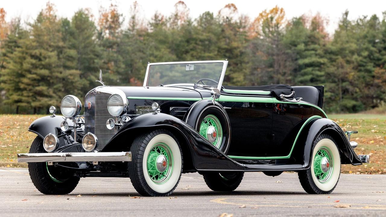 1933 LaSalle Series 345C V-8 Convertible Coupe