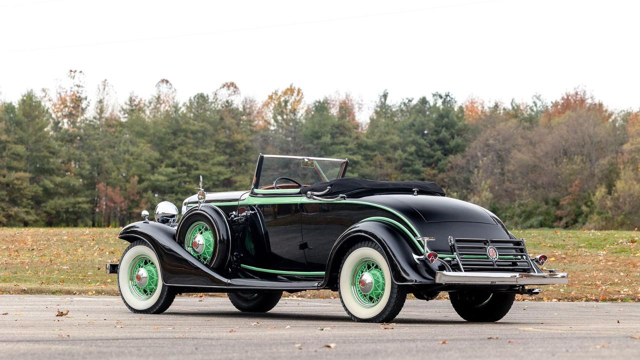 1933 LaSalle Series 345C V-8 Convertible Coupe