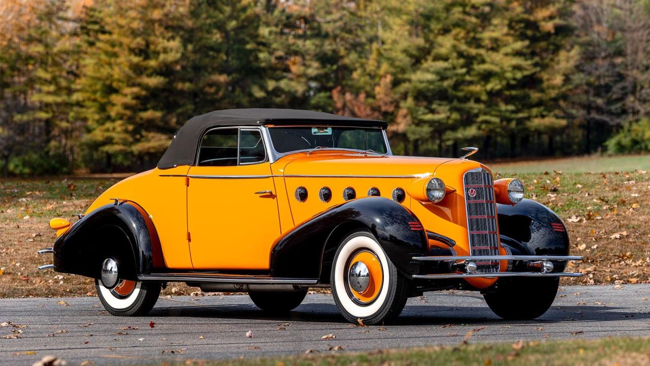 1934 LaSalle Series 350 Convertible Coupe