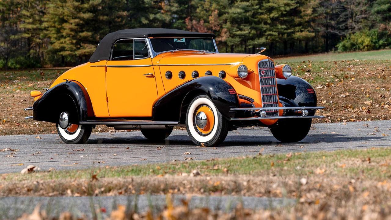 1934 LaSalle Series 350 Convertible Coupe